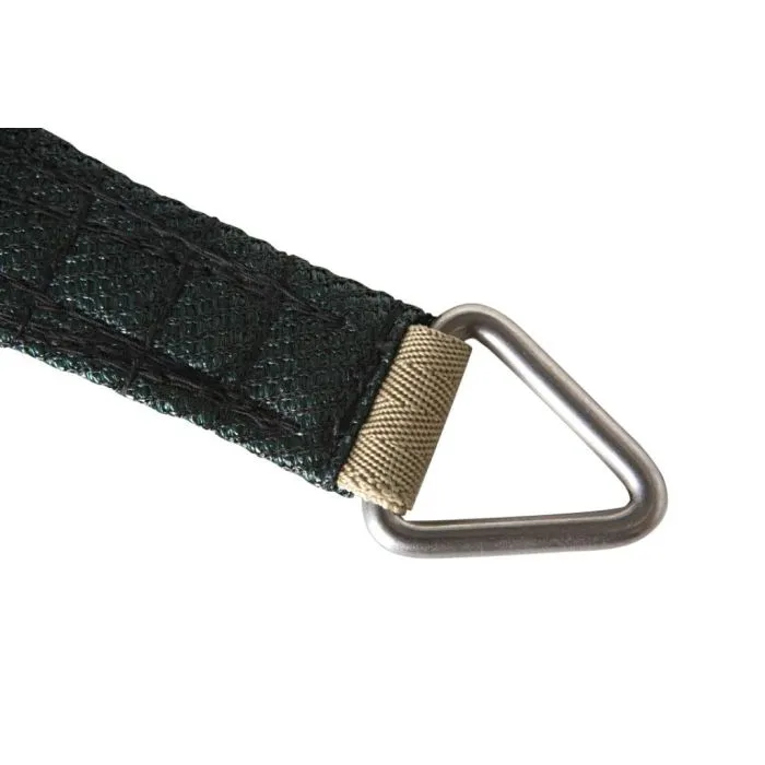 Shade sail shade netting incl.fixation, dark green