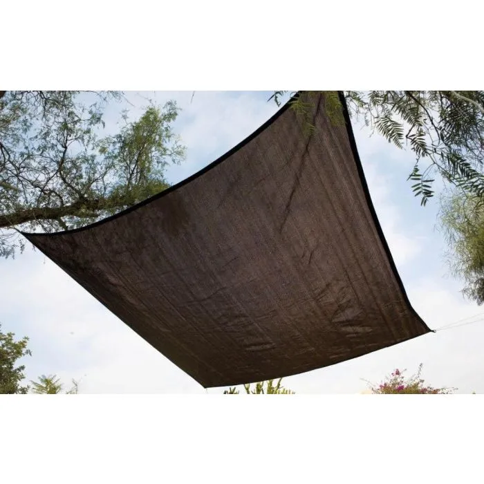 Shade sail shade netting shade, dark brown