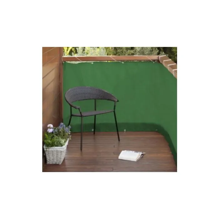 Balcony screen shade netting green 0,90x5m