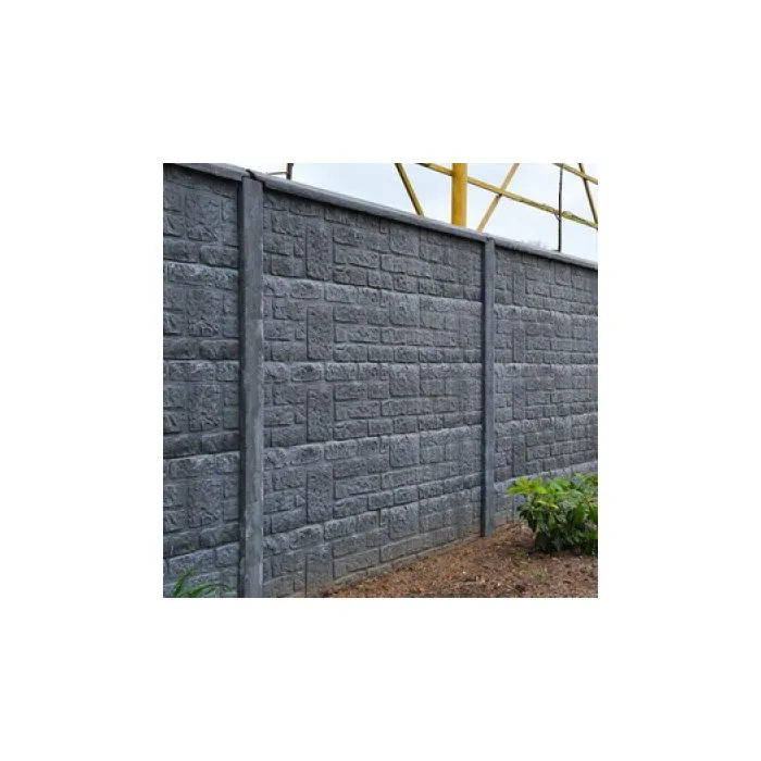 Concrete fence Brickstone 200x231cm single sided