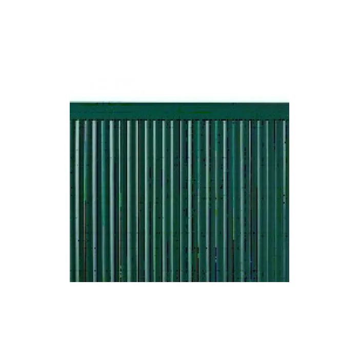 Bamboo cane fencing PVC profile green 200cm