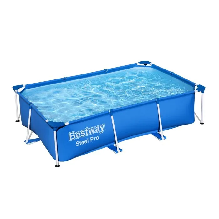 Swimming pool steel frame 259x170x61cm 