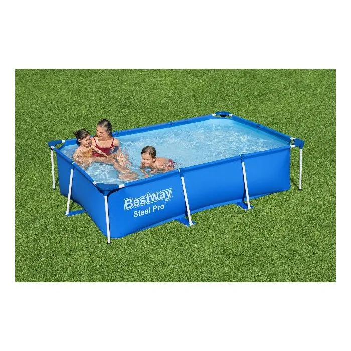 Swimming pool steel frame 259x170x61cm 