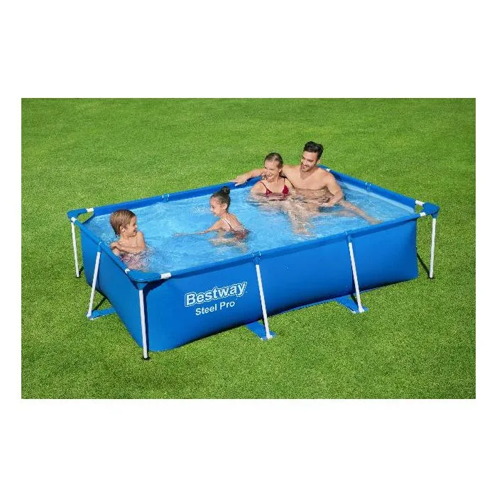 Swimming pool steel frame 259x170x61cm 