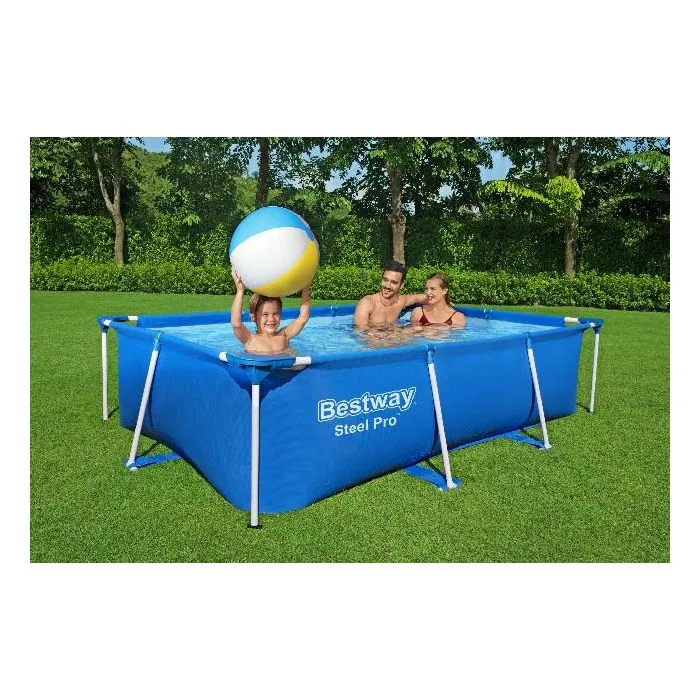 Swimming pool steel frame 259x170x61cm 