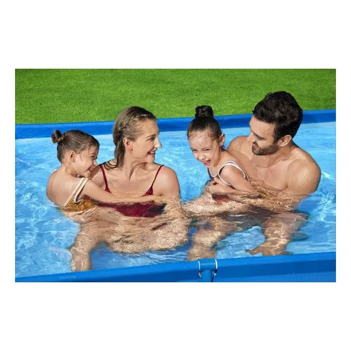 Swimming pool steel frame 259x170x61cm 