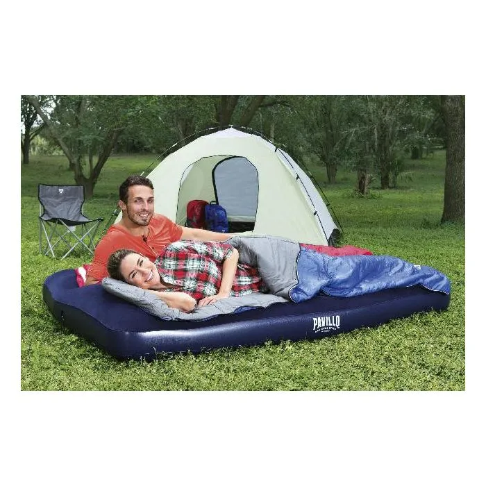 Camping air mattress 191x137x28cm 