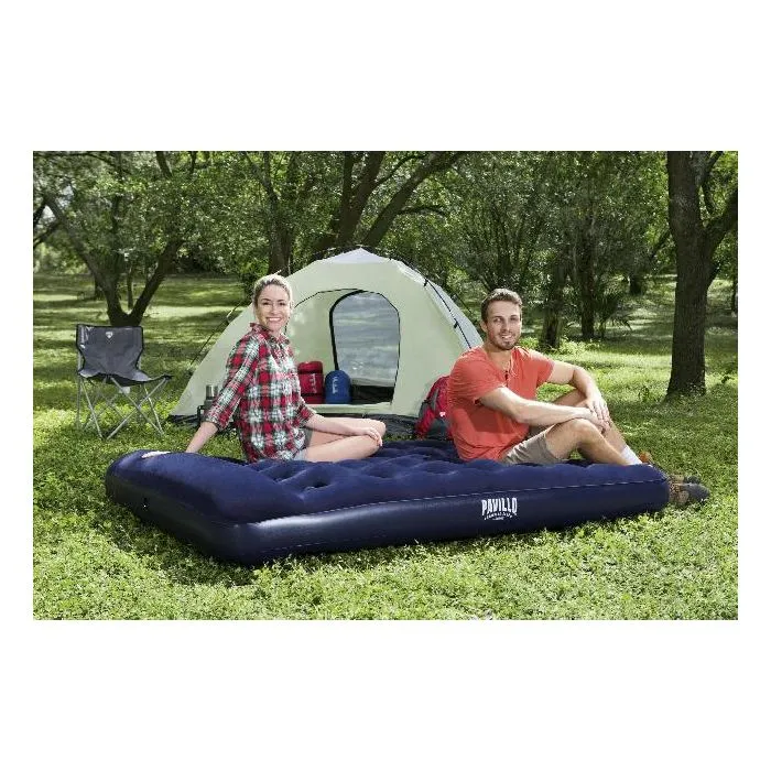 Camping air mattress 191x137x28cm 