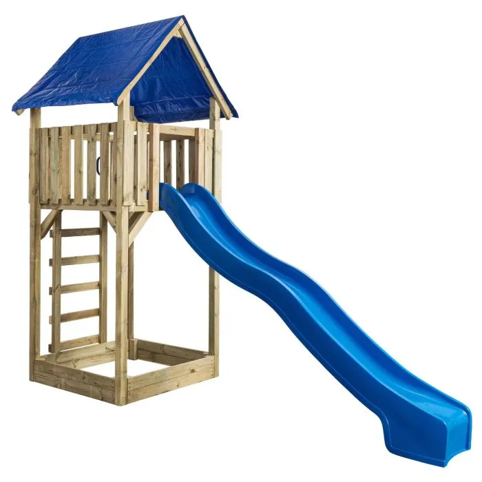 Wooden swingset Suzy with slide