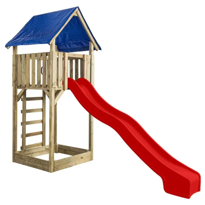 Wooden swingset Suzy with slide 