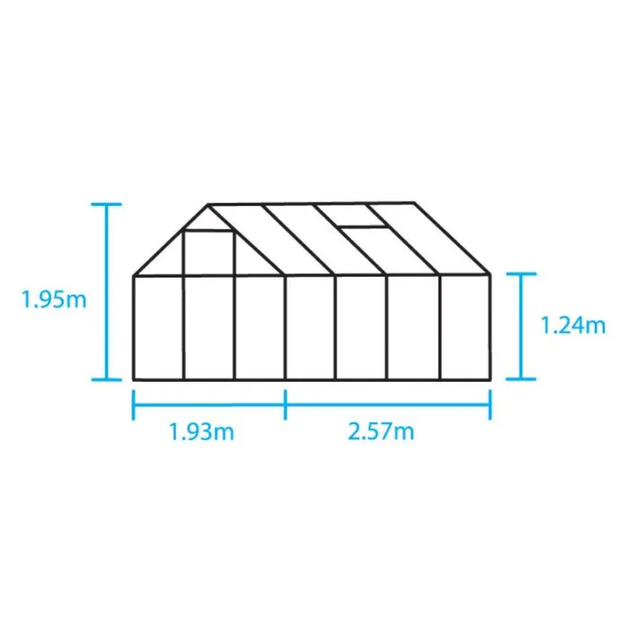 Greenhouse 193x257x195cm