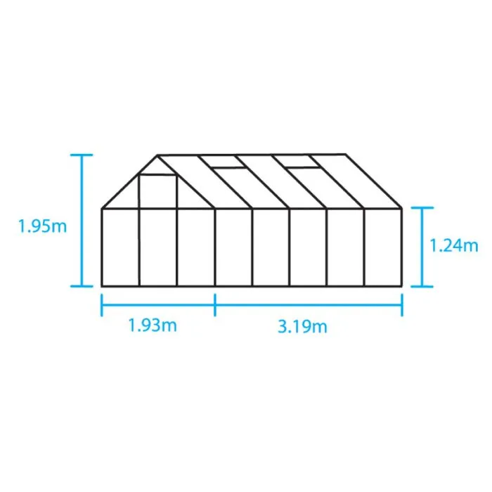 Greenhouse 193x319x195cm