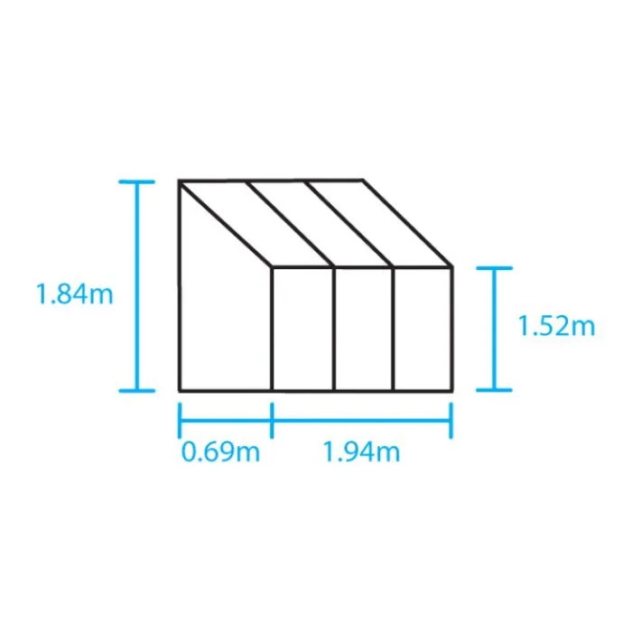 Greenhouse 194x69x184cm