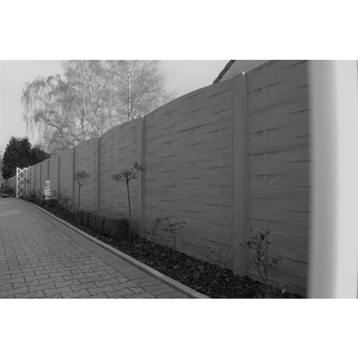 Concrete fence Weavestone 200x231cm double sided