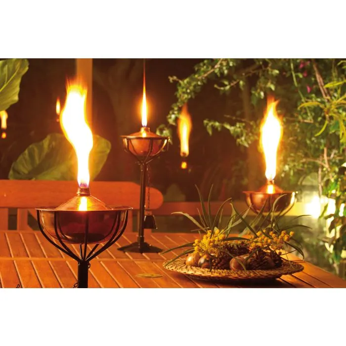 Garden torch stainless steel 150cm