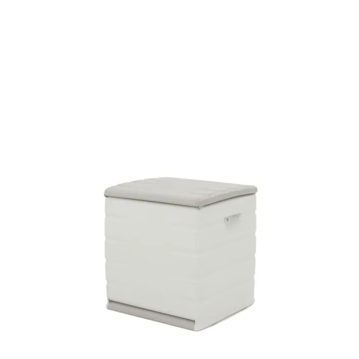 Garden Storage Box grey 60x61x53cm