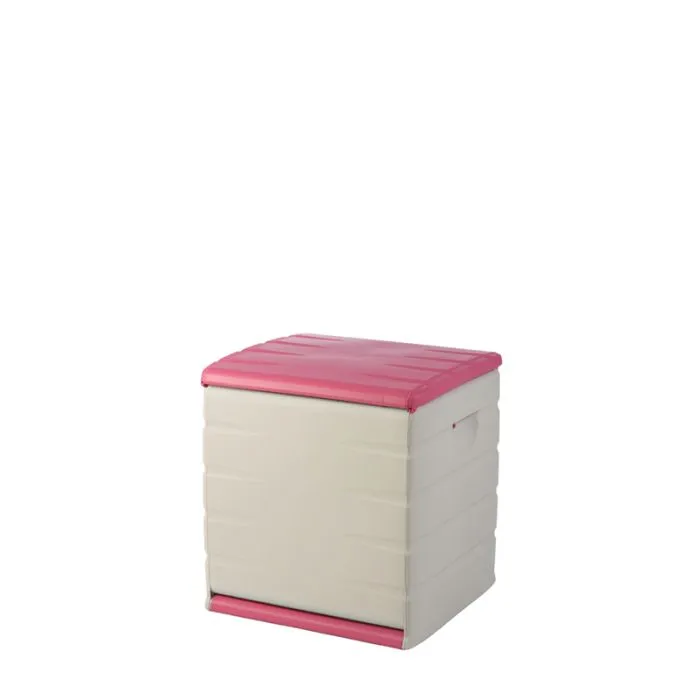 Garden Storage Box grey 60x61x53cm