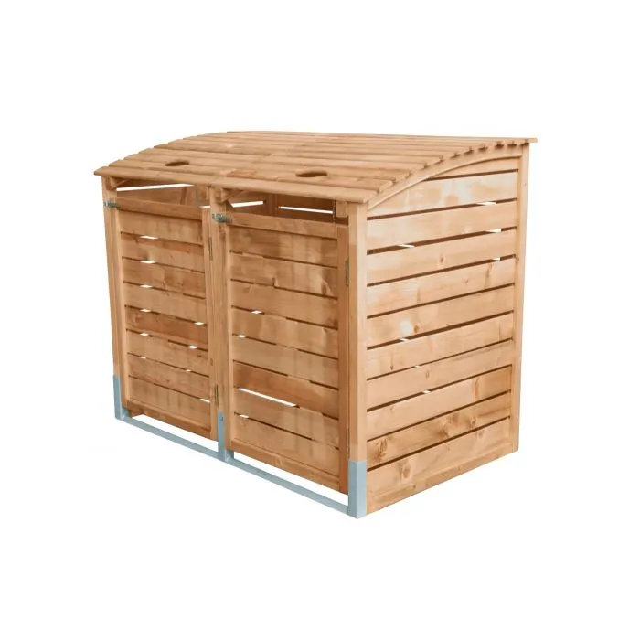 Bin cover wheelie, closed backend 155x122x90cm