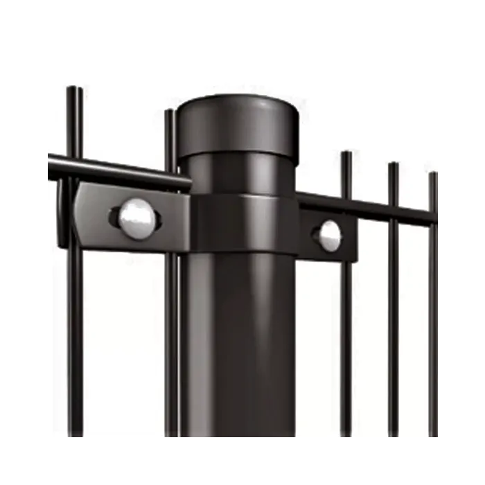 Double wire panel post powder coated 140cm