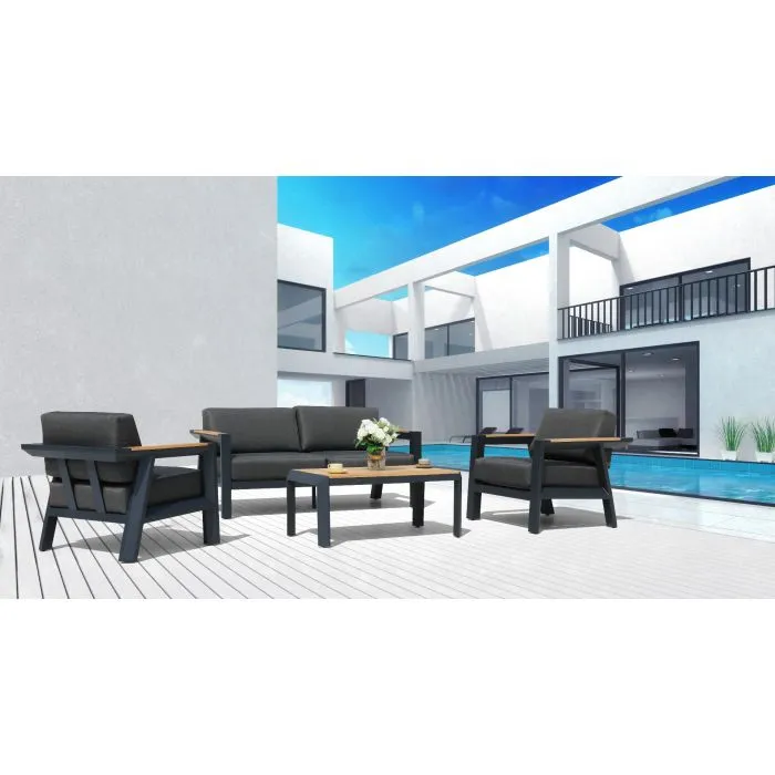 Garden furniture aluminium loungeset Alexia I