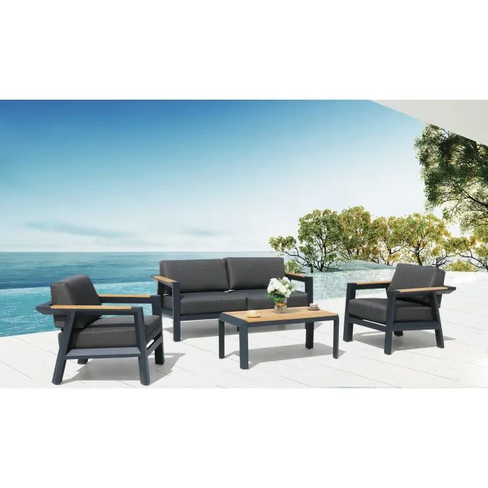 Garden furniture aluminium loungeset Alexia I