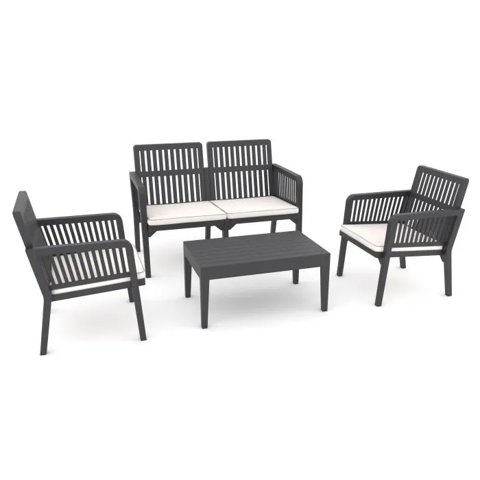 Garden furniture loungeset Libanon (incl. cushions)