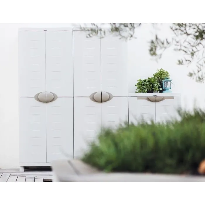 Storage cabinet spacesaver 90x184cm with 4 shelves