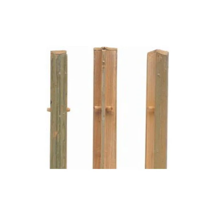 Bamboo post angular post bamboo 110x8cm