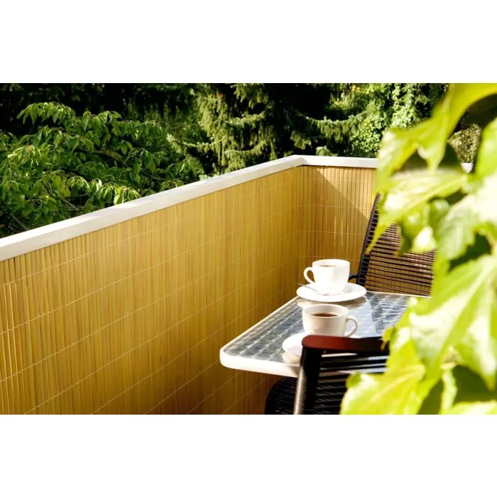 Bamboo cane fencing PVC bamboo 1x5m