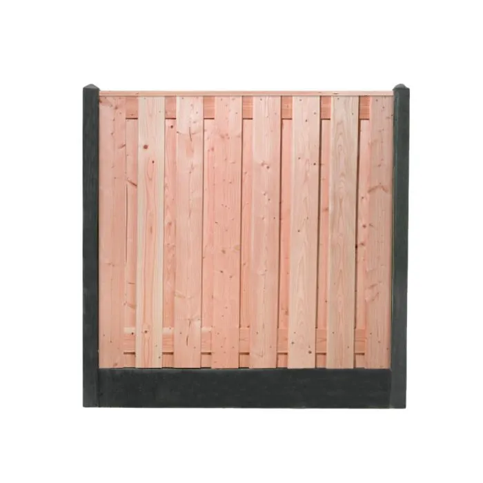 Wooden concrete Fencing Douglas 200x190cm (19pl.)