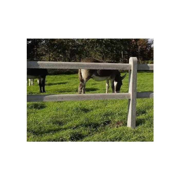 Concrete post post and rail 200cm