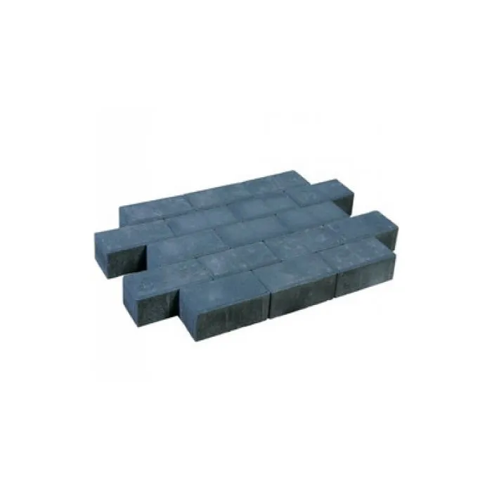 Cobblestones black tumbled 21x7x7cm (m2)