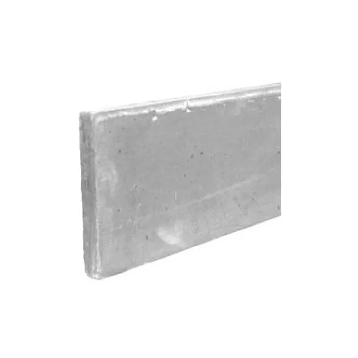 Concrete gravel board grey 184x22x3,4cm