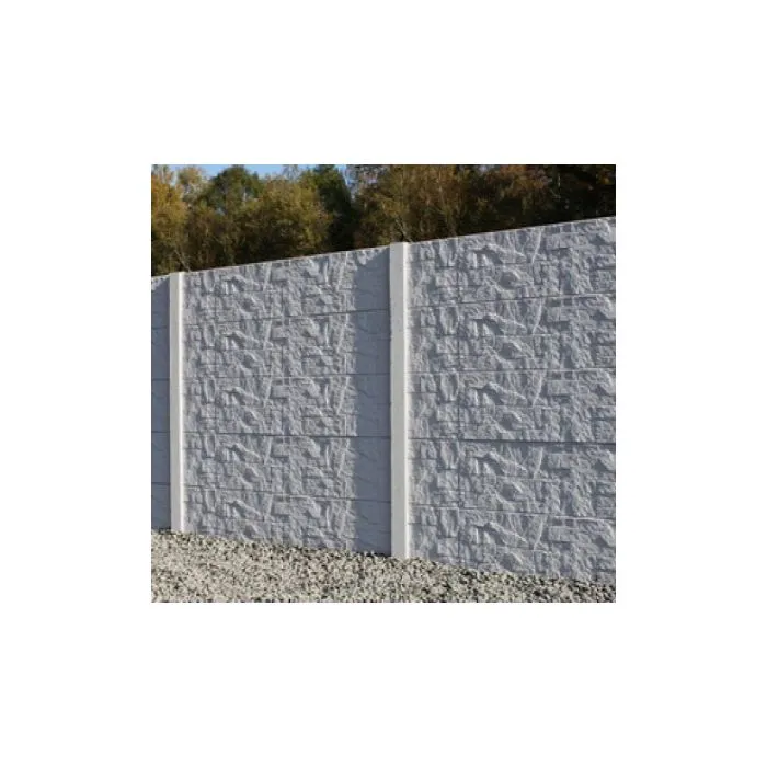 Concrete fence Stepstone 200x231cm double sided