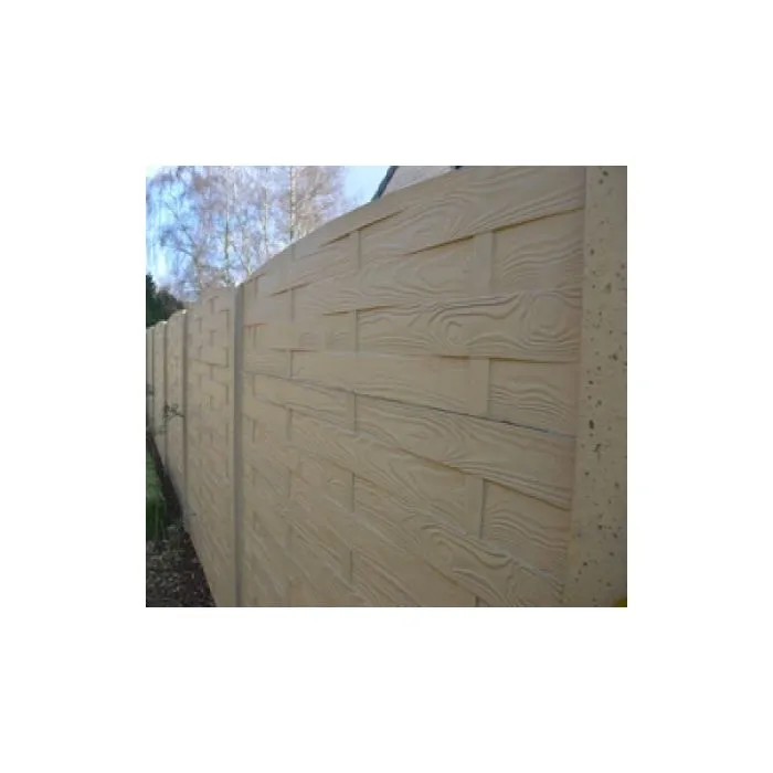 Concrete fence Weavestone 200x231cm double sided