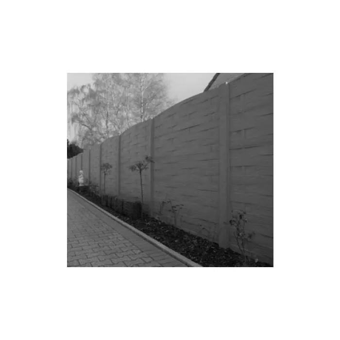 Concrete fence Weavestone 200x231cm double sided
