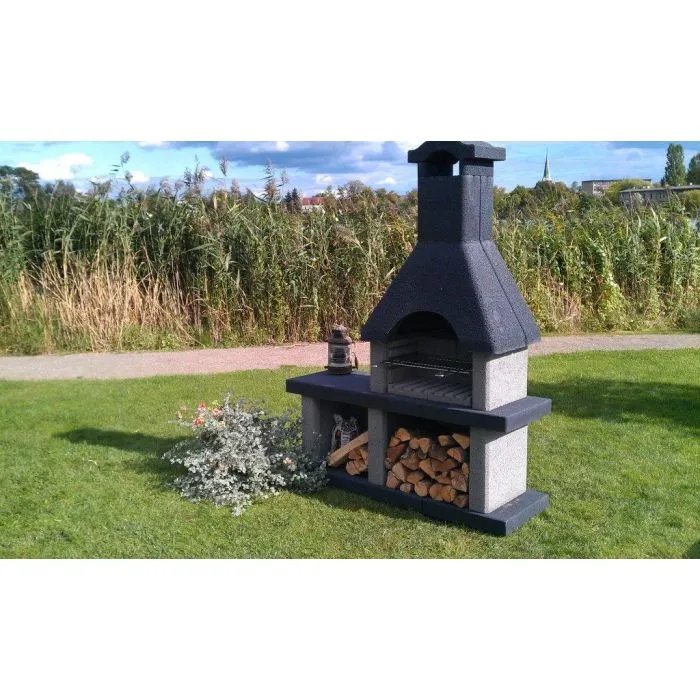Masonry barbecue Venezia no. 1 (200x150cm / 530kgs)