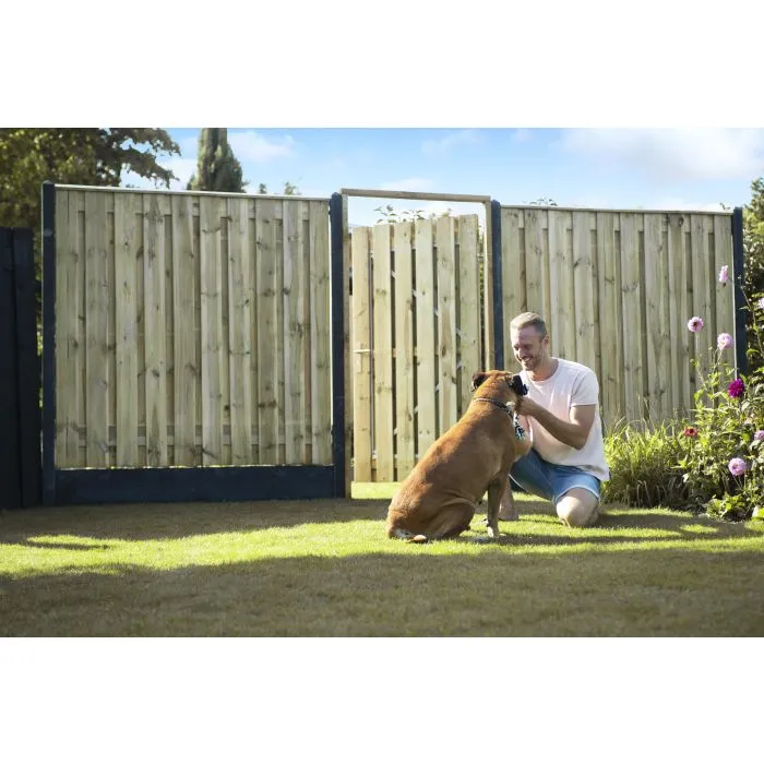 Wooden fencing arched 180x180cm (21pl)
