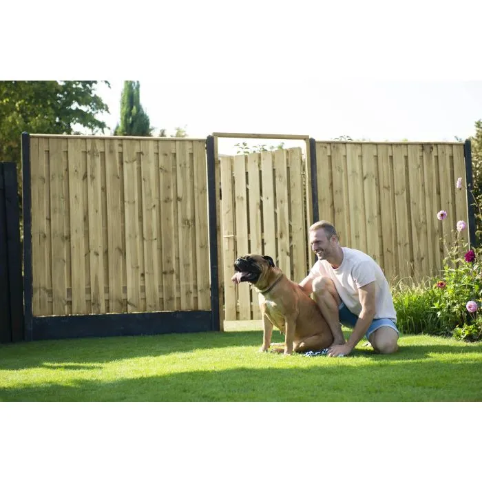 Wooden fencing panels 180x180cm (19pl.)