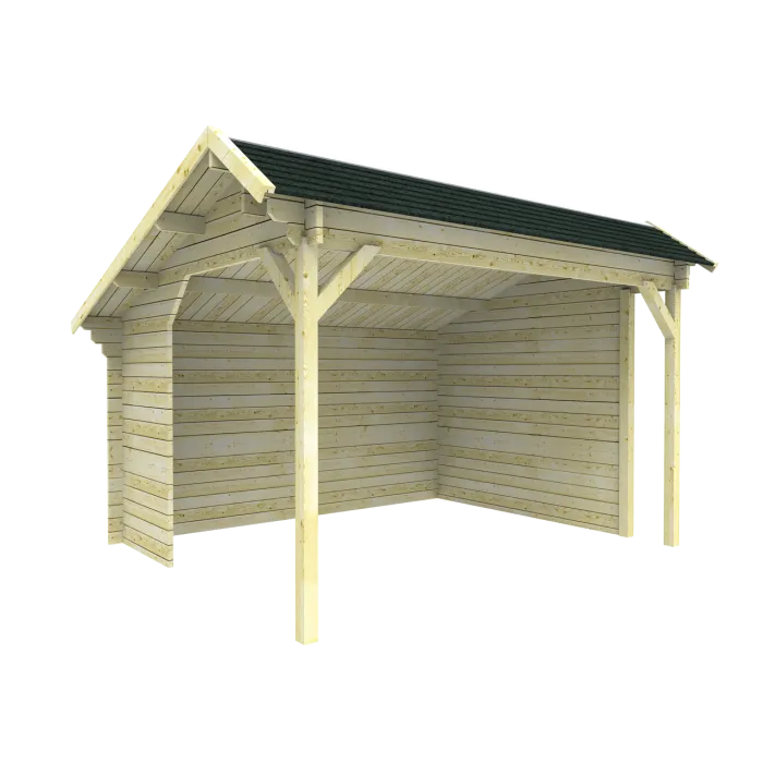 Garden shed Pavilion 380x320cm / 40mm