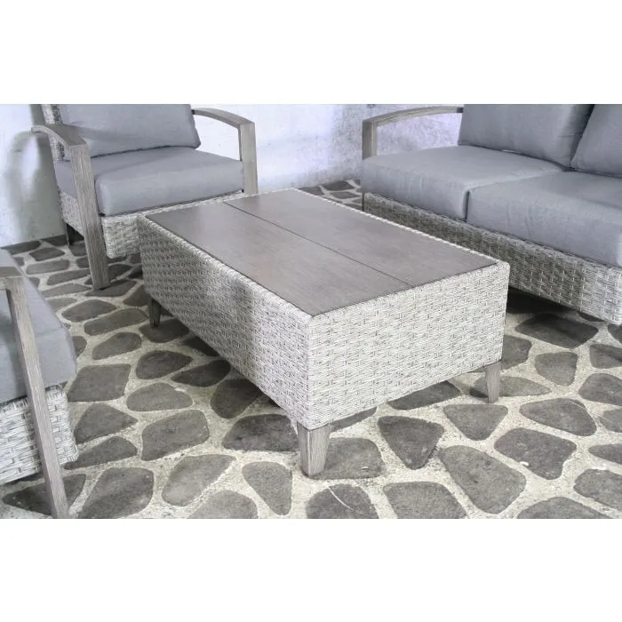 Garden furniture aluminium lounge Bradley