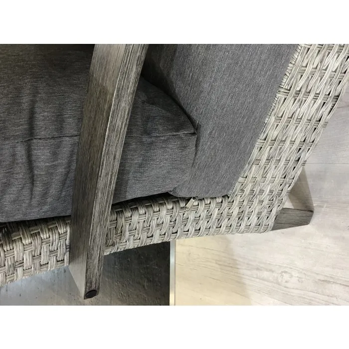 Garden furniture aluminium lounge Bradley