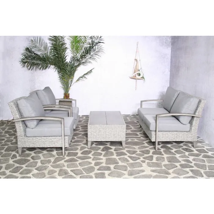Garden furniture aluminium lounge Bradley