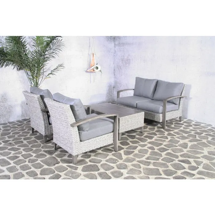 Garden furniture aluminium lounge Bradley