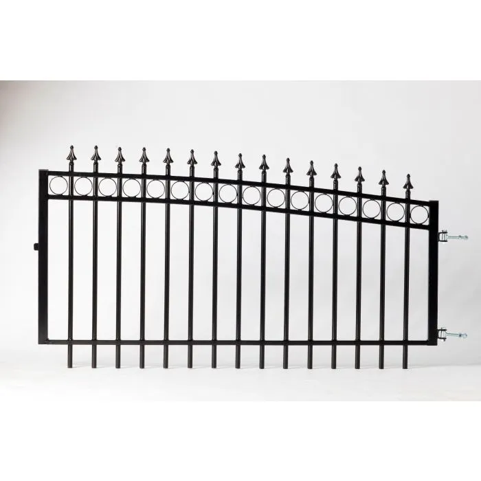Gate railing de Luxe 100/112x338cm