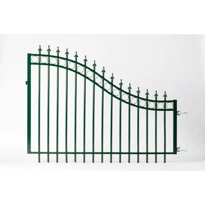 Gate railing de Luxe 100/150x338cm