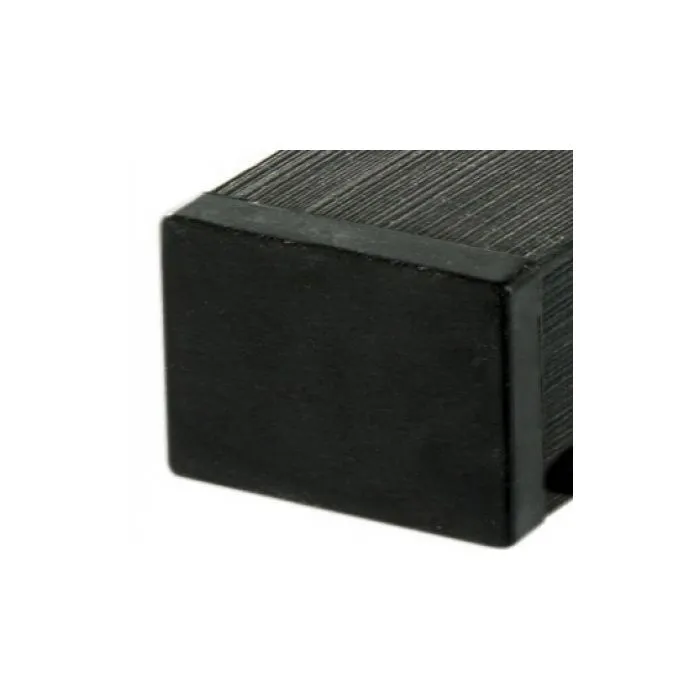 Post wood composite black 185cm