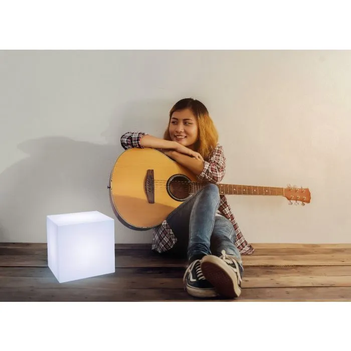 Light Cube with Speaker 20x20x20cm
