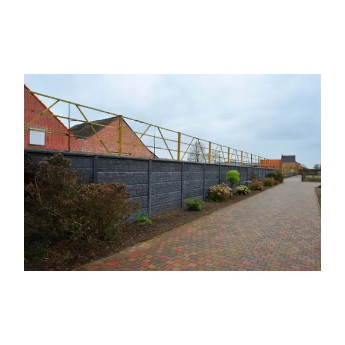 Concrete fence Brickstone 200x231cm single sided