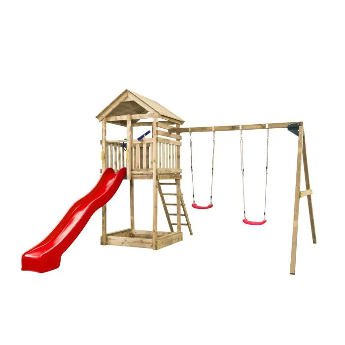 Wooden swingset Anna 400x320x420cm